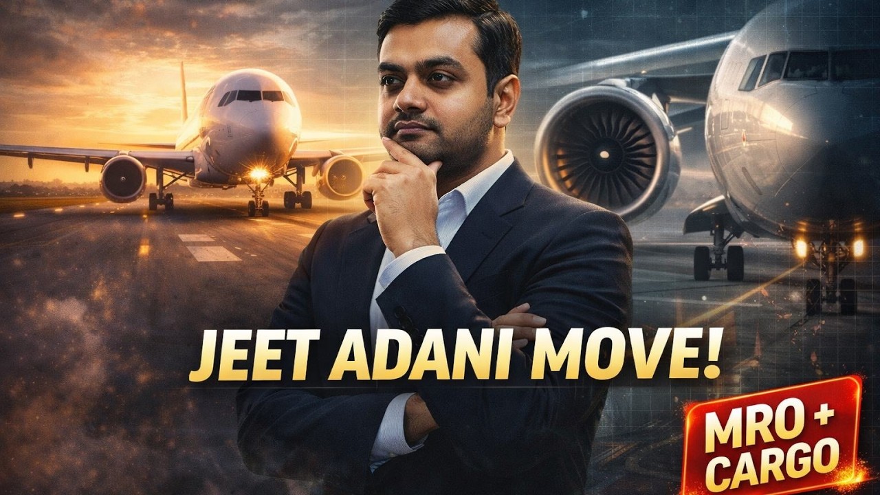 Adani का Big Aviation Bet ✈️ MRO + CARGO GAME ON!