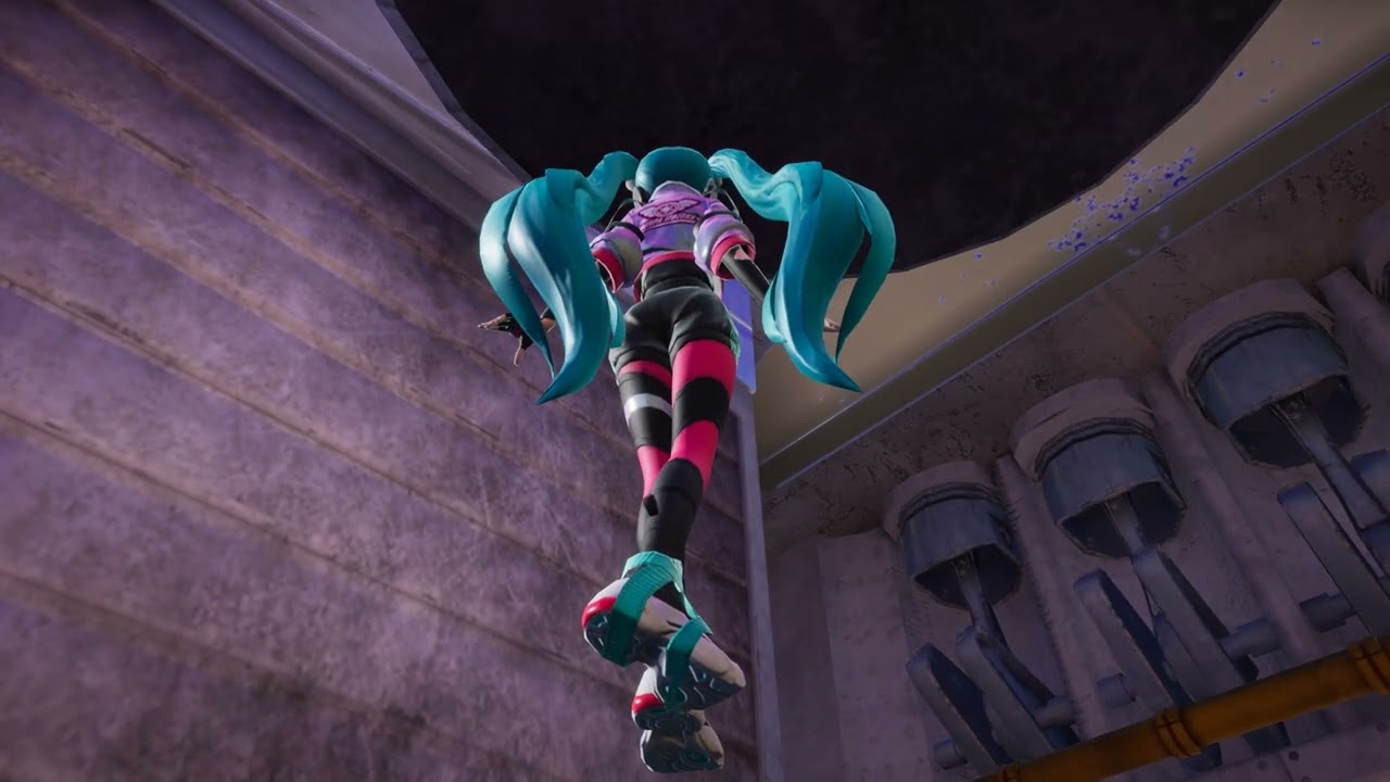 ソニックレーシングCW　初音ミク　平面化　フォトモード