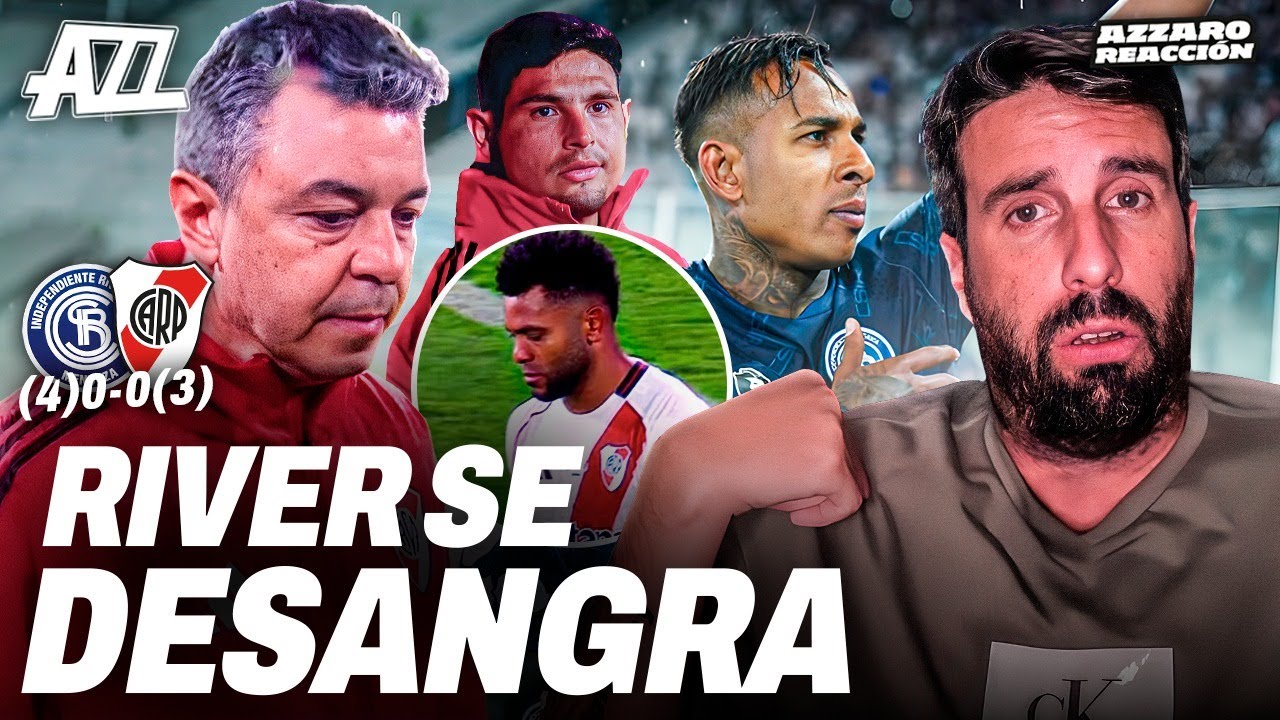 AZZARO REACCI&Oacute;N - GALLARDO EST&Aacute; HUNDIENDO A RIVER: PERDI&Oacute; CON INDEPENDIENTE RIVADAVIA Y QUED&Oacute; AFUERA