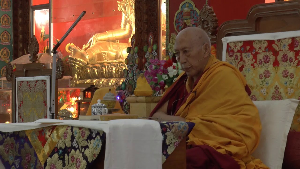 དབུ་མ་རྩ་ཤེས་ཀྱི་འགྲེལ་པ་བུདྡྷཔཱལིཏའི་བཀའ་ཁྲིད། ༢༠༡༨ ཉིན་དང་པོ།