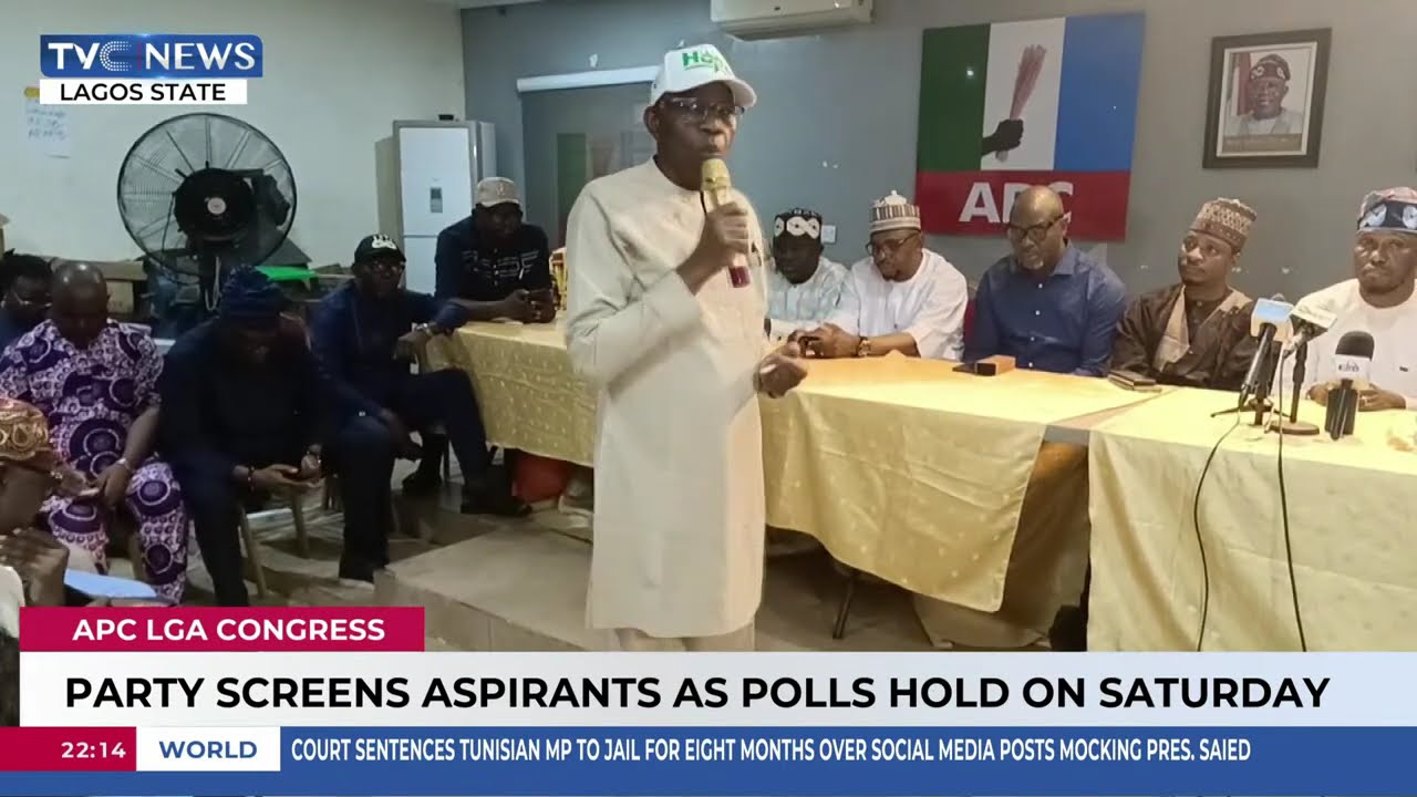 Lagos APC LGA Congress: Party Screens Aspirants As Polls Hold On Saturday