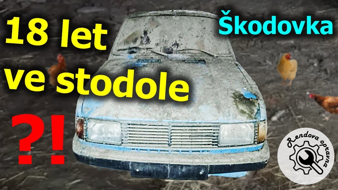 Škodovka po 18 letech ve stodole, nastartuju ji?