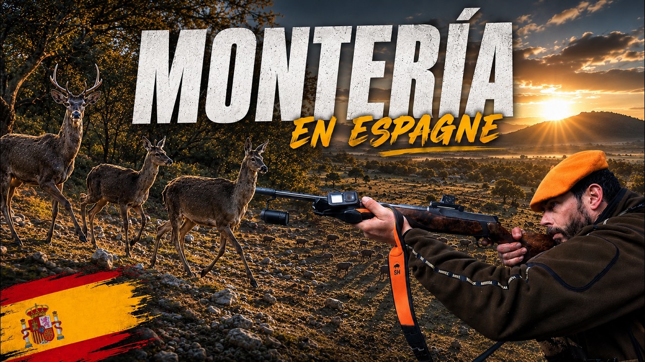 Au c&oelig;ur d'une belle Monter&iacute;a espagnole traditionnelle:  les cervid&eacute;s au Rendez-Vous !