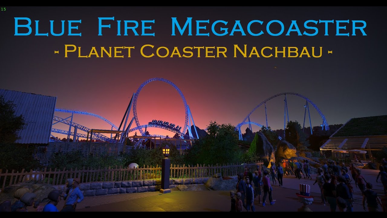 Blue Fire | Europa-Park Nachbau | Planet Coaster | 2023