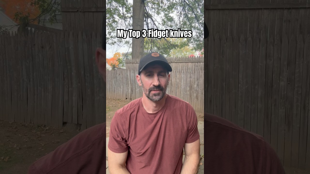 My Top 3 Fideget knives !
