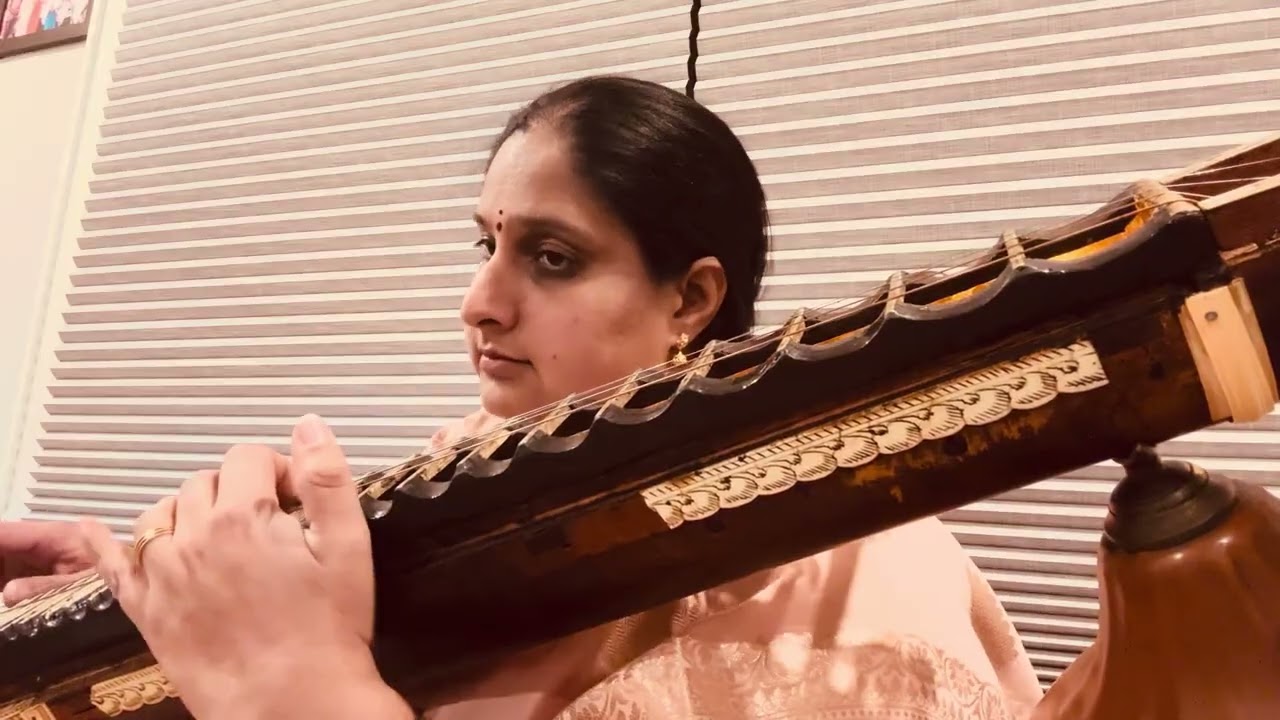 Shri Ranganadhude || Saurashtra Ragam || Rupaka Talam || Anupama Komaravolu ||Veena