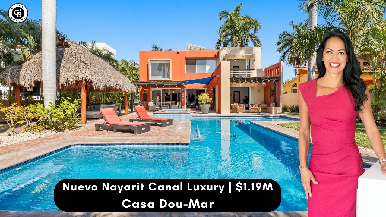 Nuevo Nayarit Canal Front Luxury | $1.19M