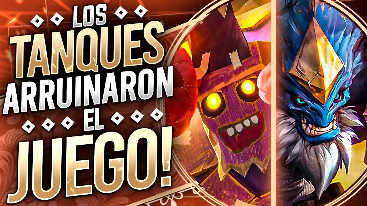 RIOT LO SABE, LO PEOR DEL LEAGUE OF LEGENDS SON LOS TANQUES