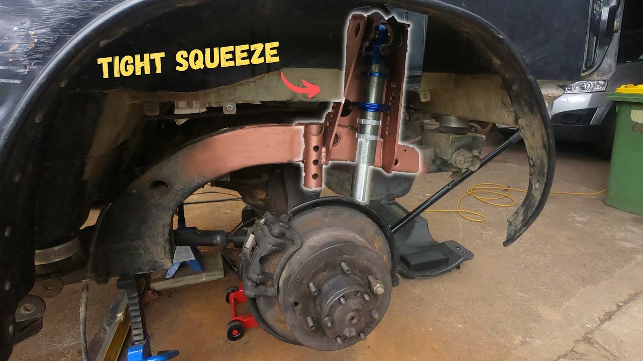 Установка задней койловеры в Zook - Vitara Build