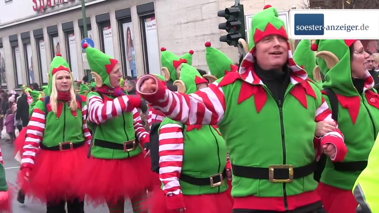 GWK Warstein - Rosenmontagszug 2019 - Bericht Soester Anzeiger - Karneval