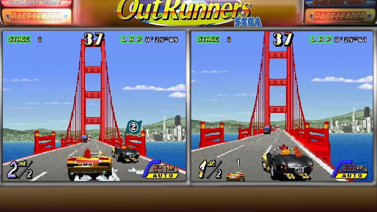 Outrunners (2 Player) MAME 170b