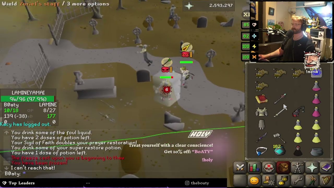 B0aty does an insane DMM escape