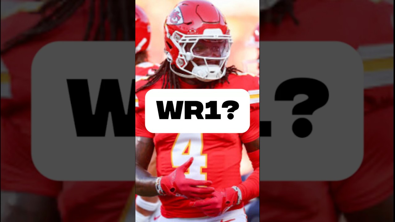 Is Rashee Rice a WR1 following his return? #nfl #football #sports #rasheerice #chiefs