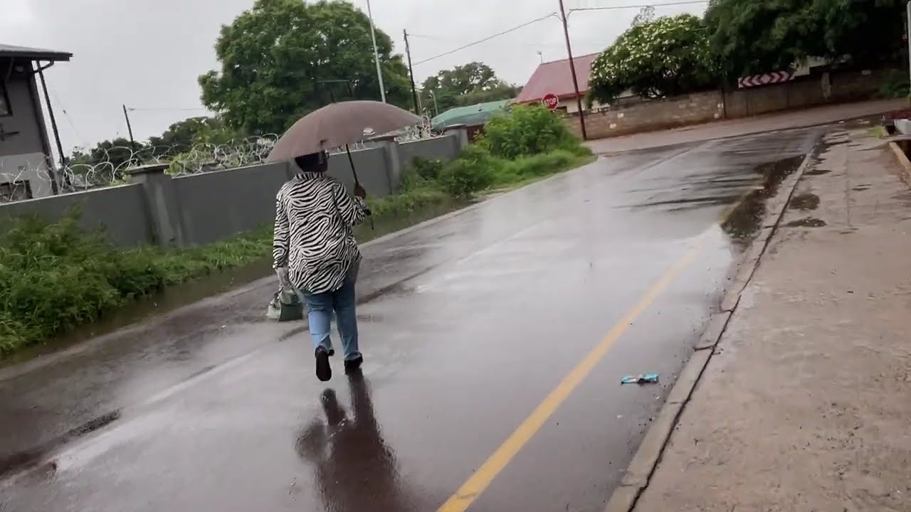 Gaborone - Walking Tour - Rainy Day - Botswana 🇧🇼 