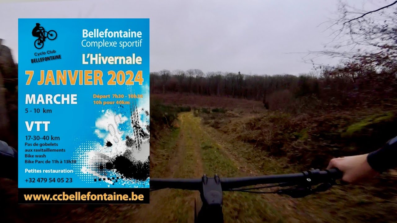 VTT Bellefontaine Hivernale 2024 - 40Km
