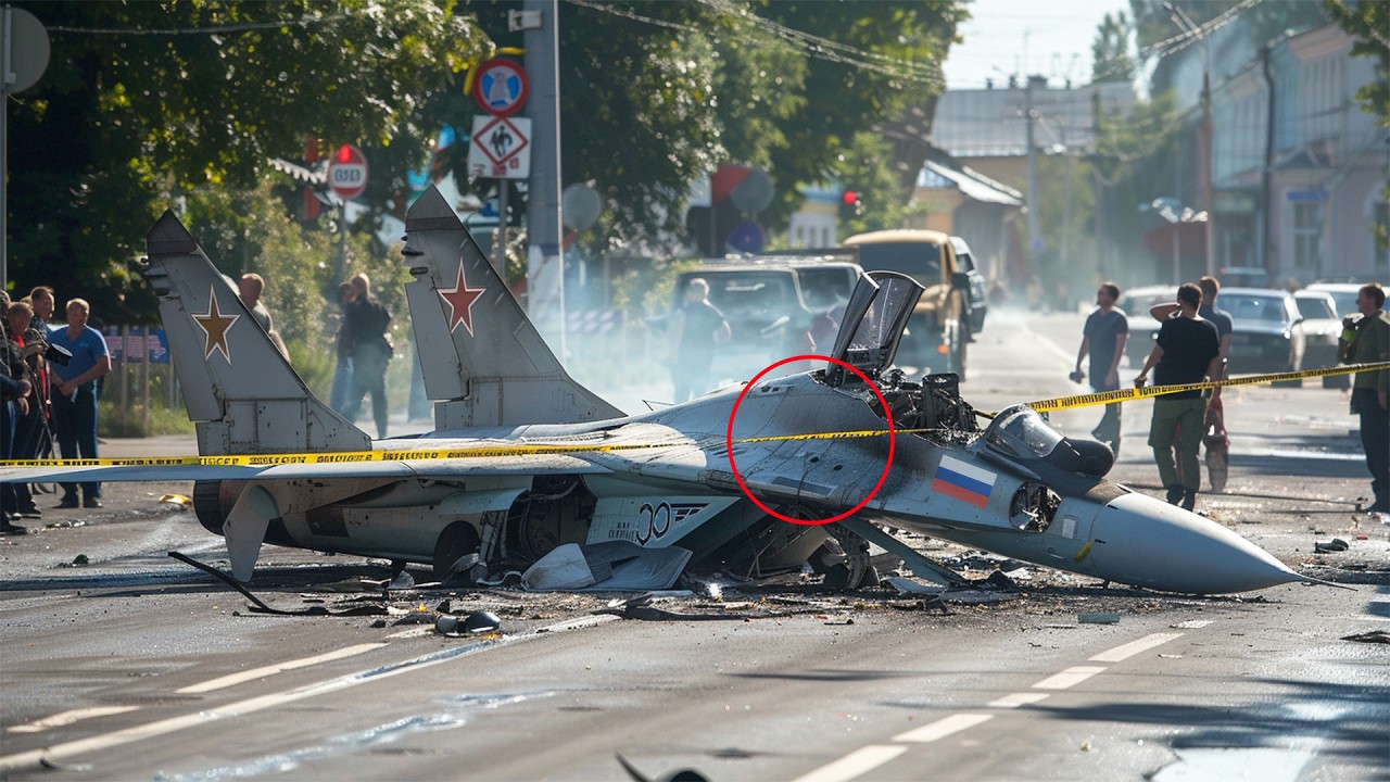 1 Minute Ago! Crazy Dogfight: US F-35 Jets Shoot Down Russian and North Korean MiG-29s