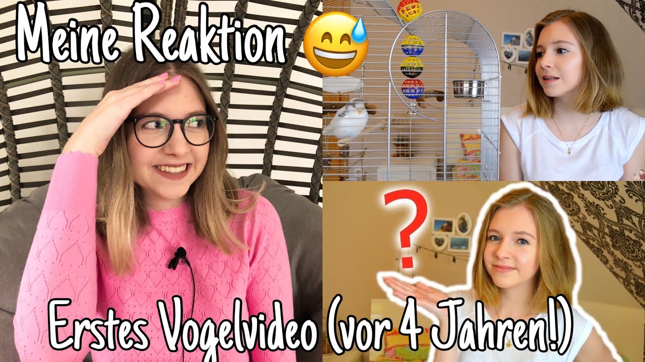 Reaktion auf mein erstes Vogelvideo (vor 4 Jahren!)😅