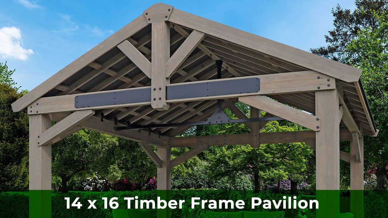 16 x 14 Timber Frame Pavilion