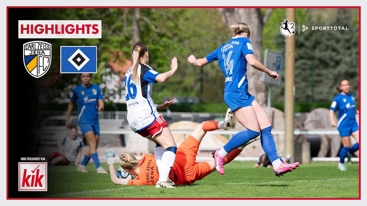 Kommt Jena im Spitzenspiel am HSV vorbei? | FC Carl Zeiss Jena - Hamburger SV | 2. Frauen-Bundesliga