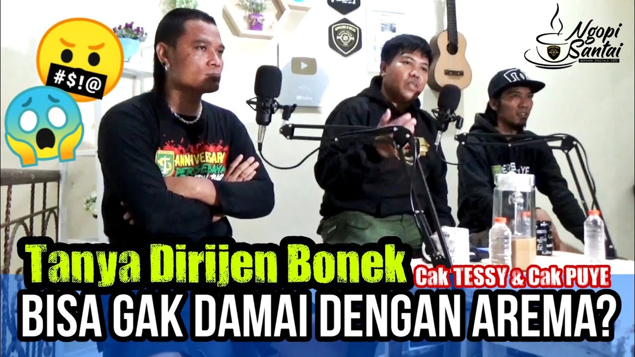 ditanya DAMAI sama AREMA, Ini Jawaban Dirijen BONEK Cak Tessy dan Cak Puye | Pisan Specials ID35