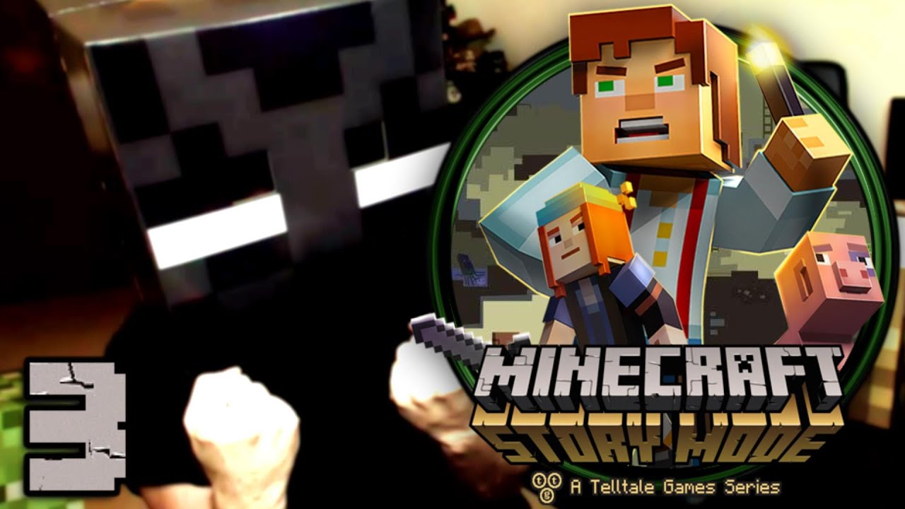Minecraft Story Mode Episodio 1 - PARTE 3 - PS4 - [LuzuGames]