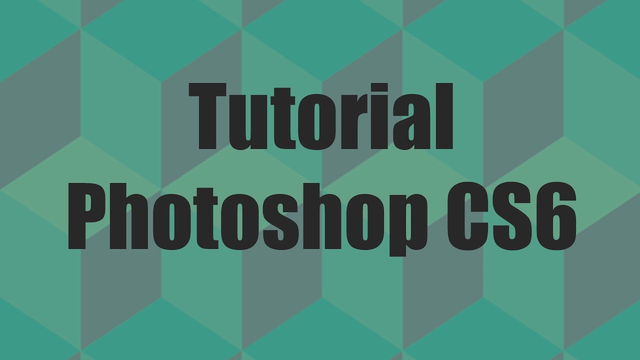 Tutorial basico de photoshop CS6