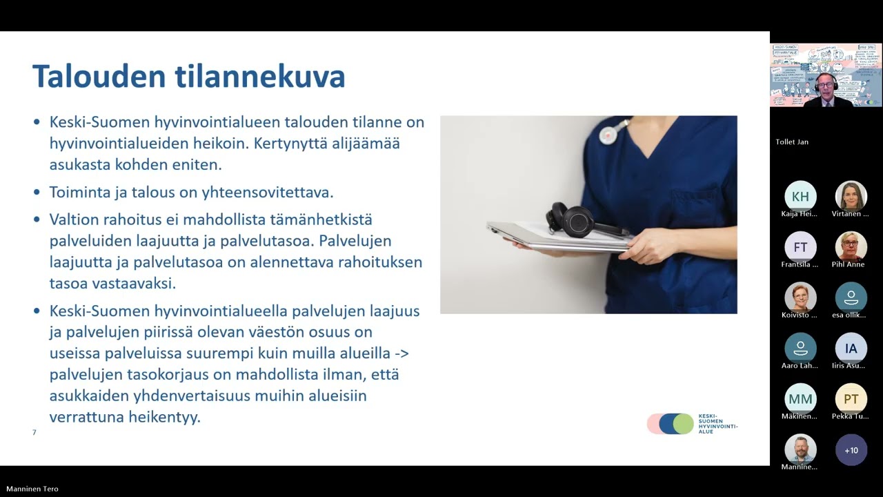 Alueellinen asukastilaisuus Teams yhteydellä, keskinen Keski Suomi 13.10.2025