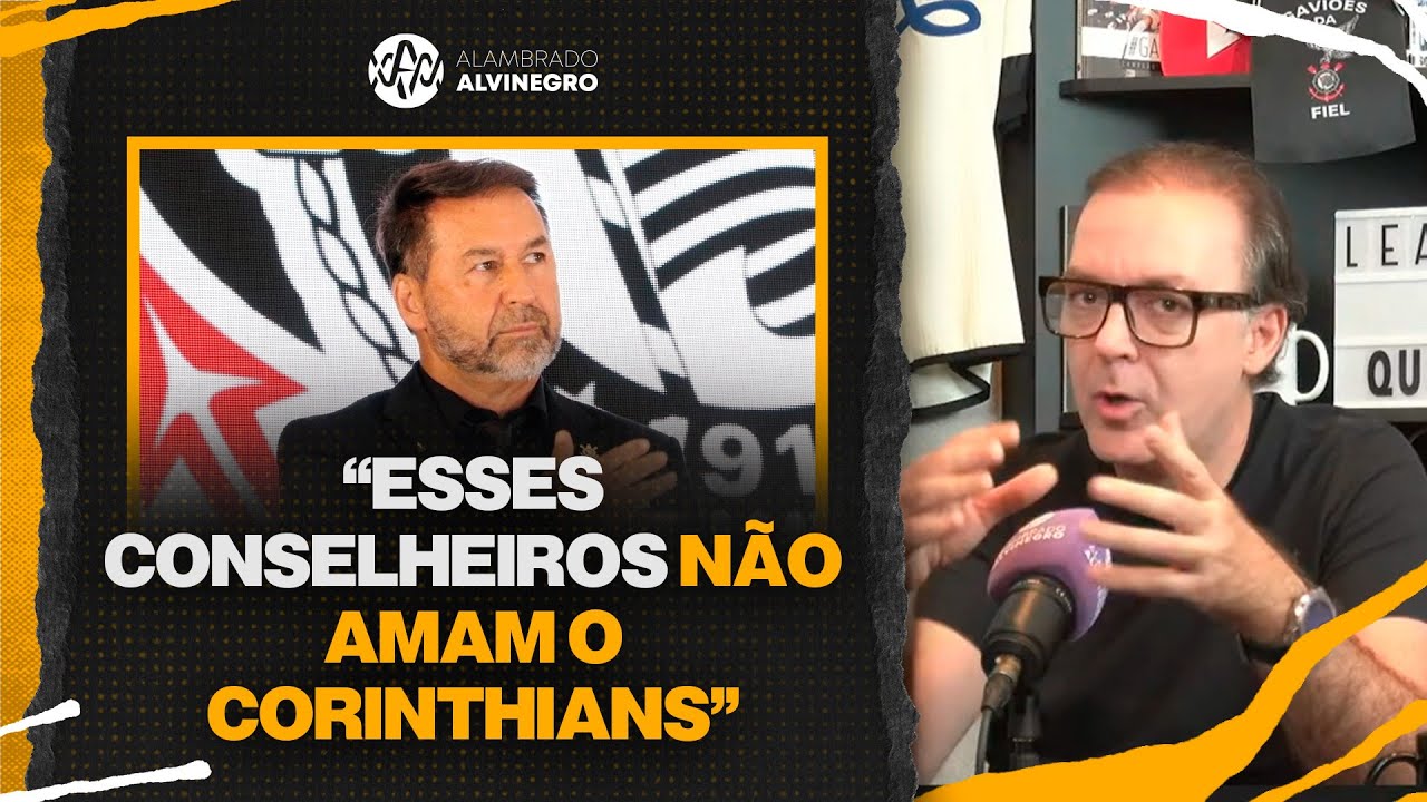 LEANDRO QUESADA OPINA SOBRE IMPEACHMENT E DIZ QUE OS CONSELHEIROS N&Atilde;O AMAM O CORINTHIANS