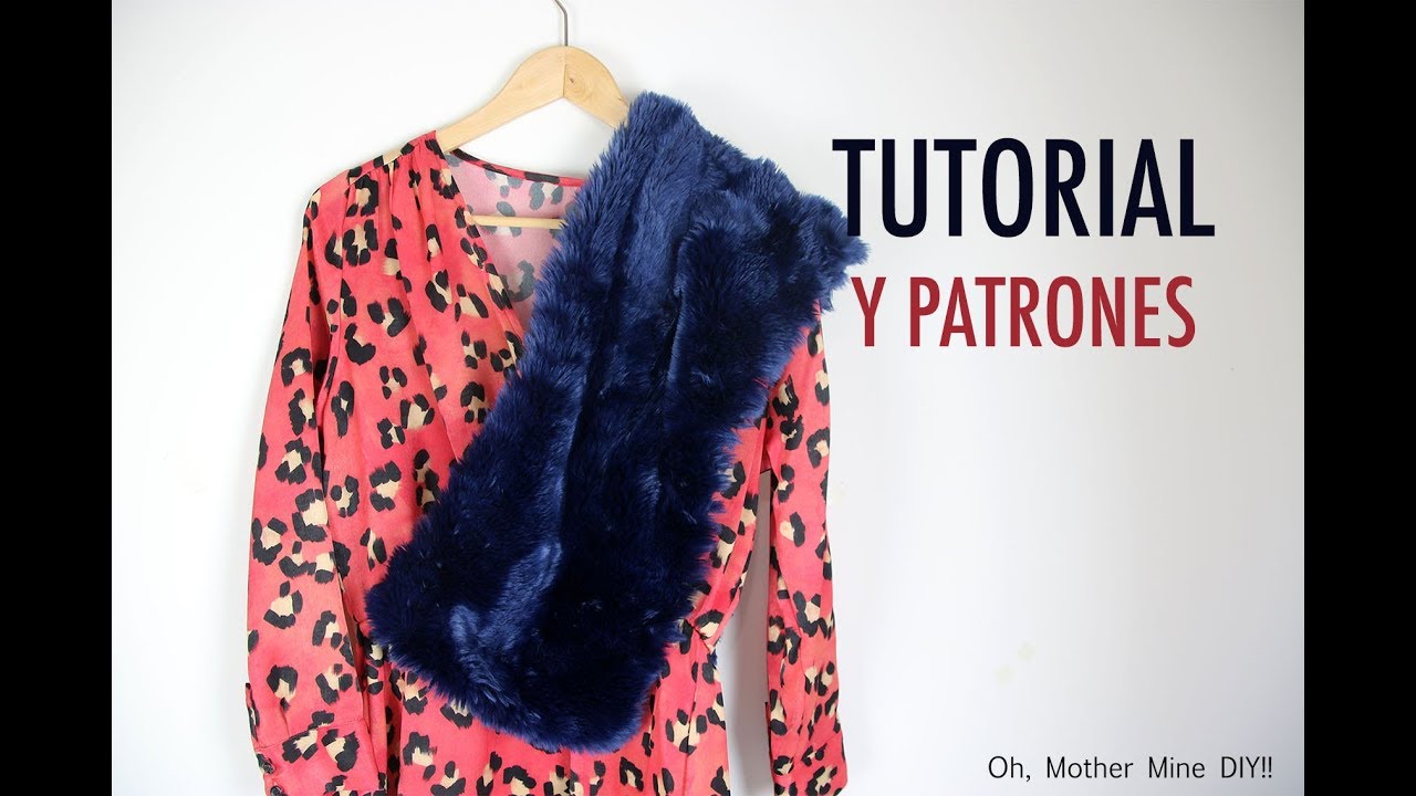 Cómo hacer estola de pelo (patrones gratis)