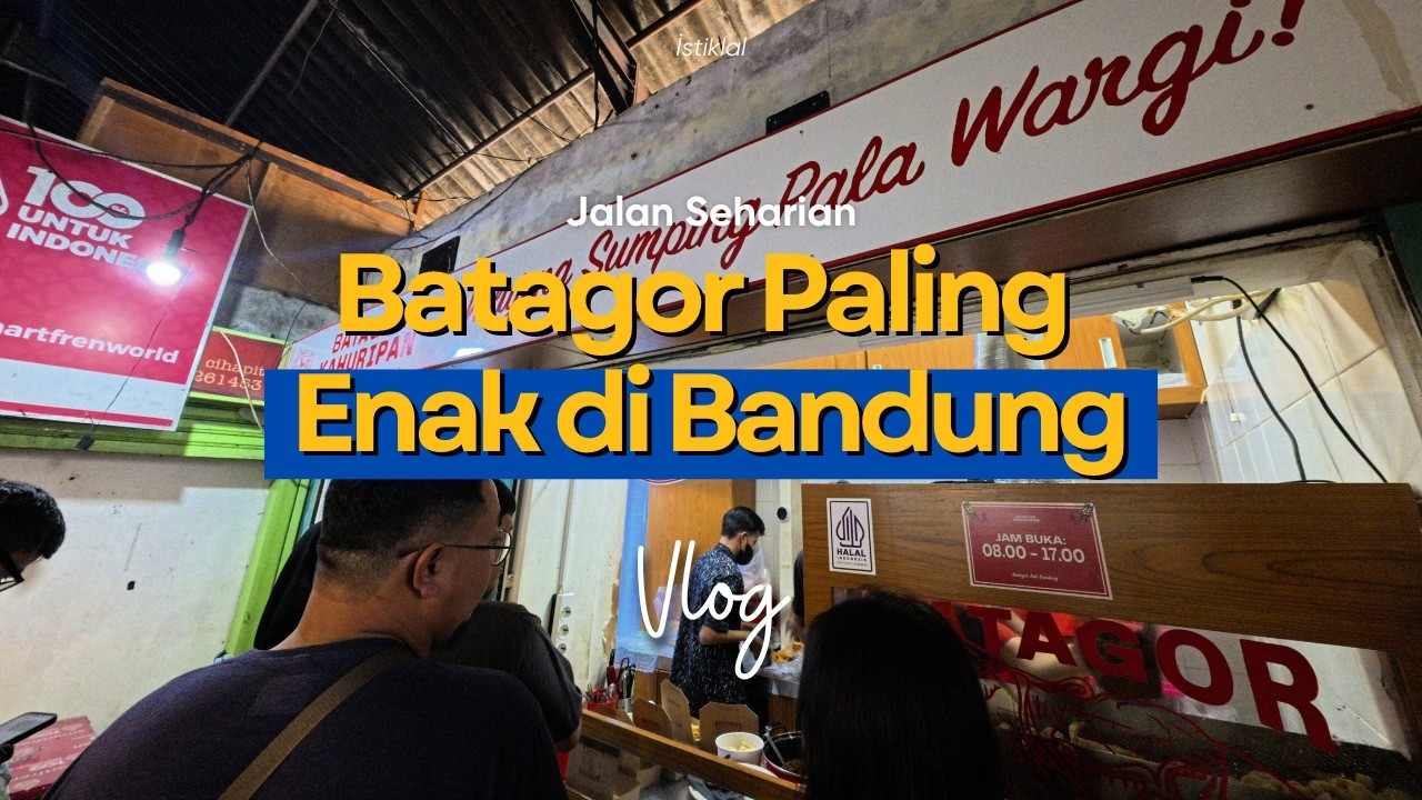 Jalan Seharian di Pasar Cihapit dan Nemu Batagor Paling Enak di Bandung!