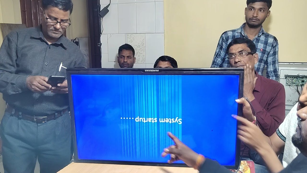 samsung panel Single Cof vertical lines with picture solutions
