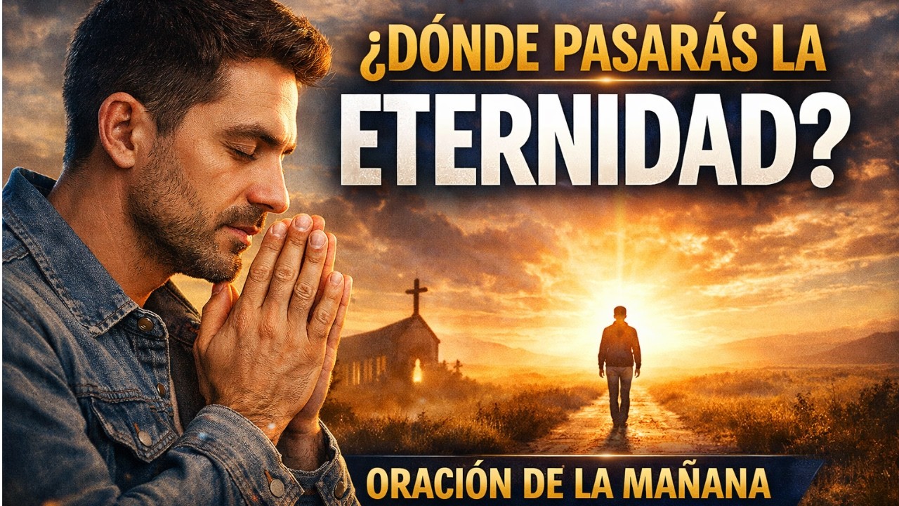 ¿Dónde Pasarás la Eternidad? | Poderosa Oración de la Mañana para Vivir para Dios