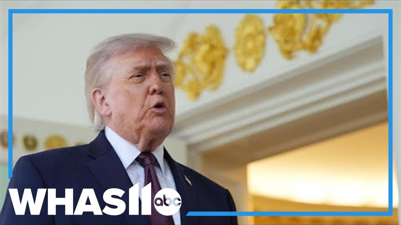 Gas prices drop slightly as Trump vows military blockade on Iranian ports