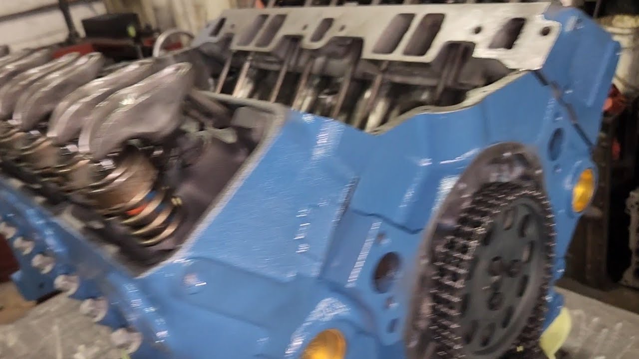 350 CHEVY FINAL ASSEMBLY 