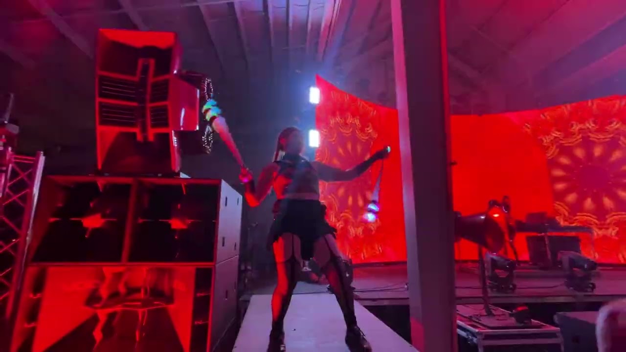 High Energy LED Sock Poi Performance