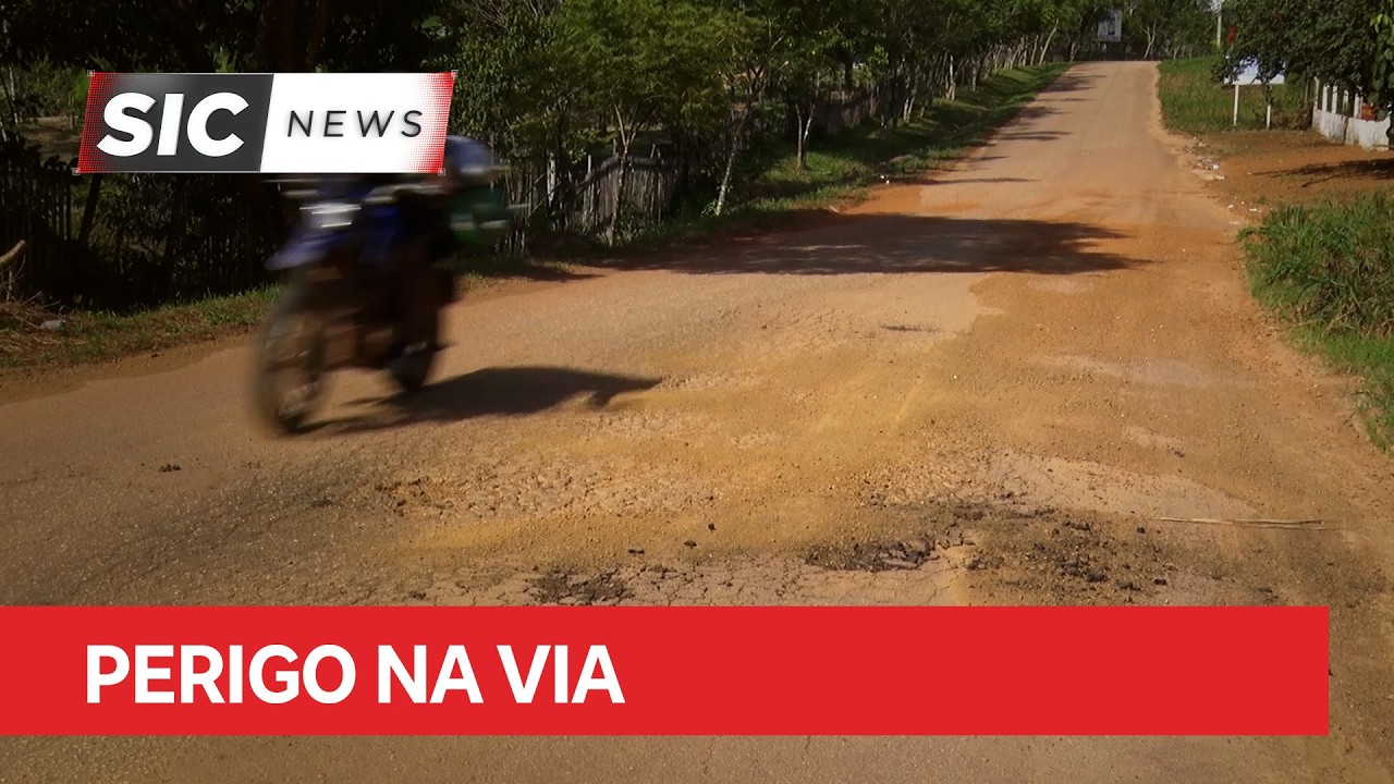 Buracos e mato alto tomam de conta de acesso ao Parque Natural