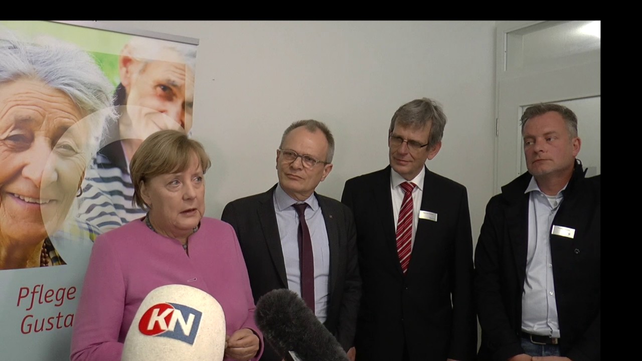 Angela Merkel zu Gast in Kiel-Gaarden