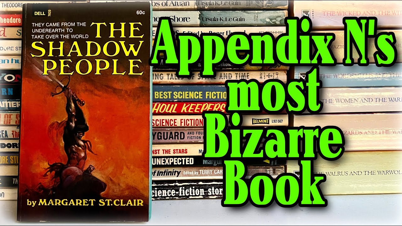 The Shadow People - Appendix N's most Bizarre Book (Review)