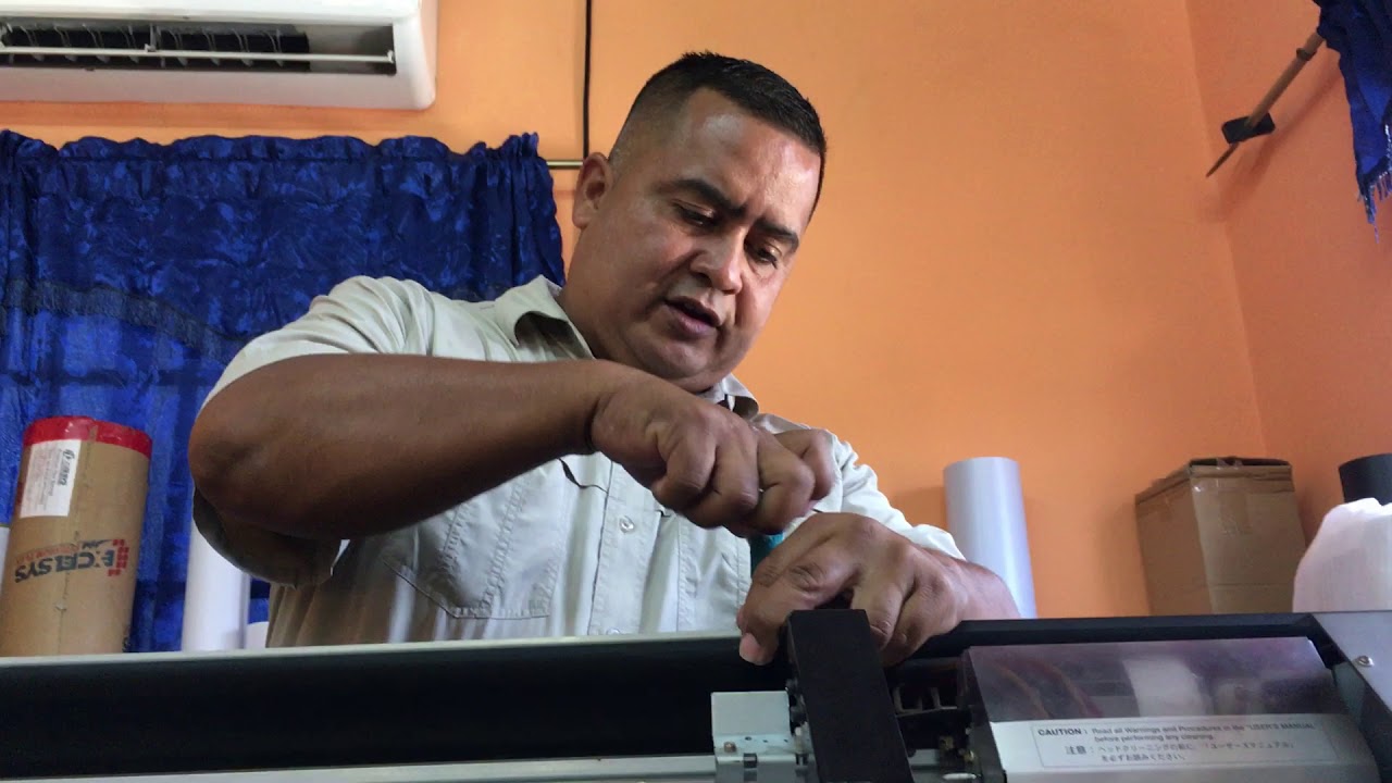 Mantenimiento Plotter Roland  RE-640