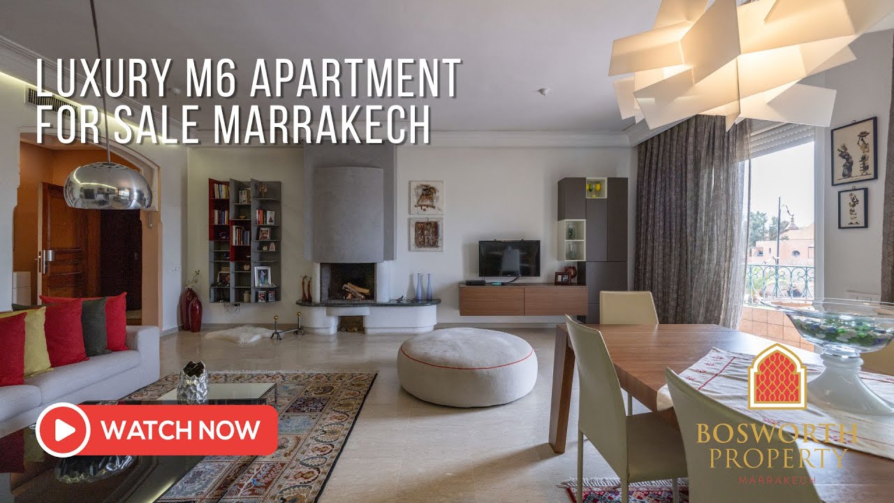 Luxury M6 Apartment For Sale Marrakech