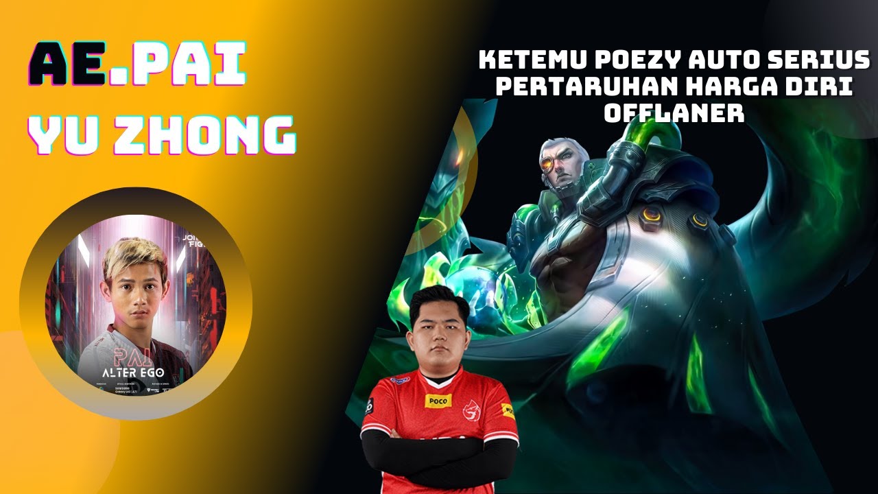 AE Pai Yu ZHong Main Bareng Variety || Ketemu Poezy