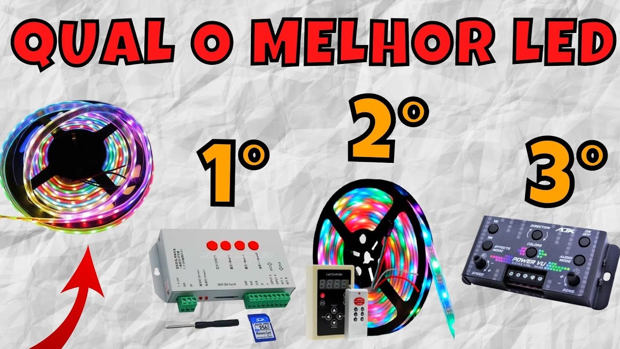 QUAL TIPO DE LED USANDO NOS PAREDOES DE SOM,CAIXATRIO E CAIXA BOB?