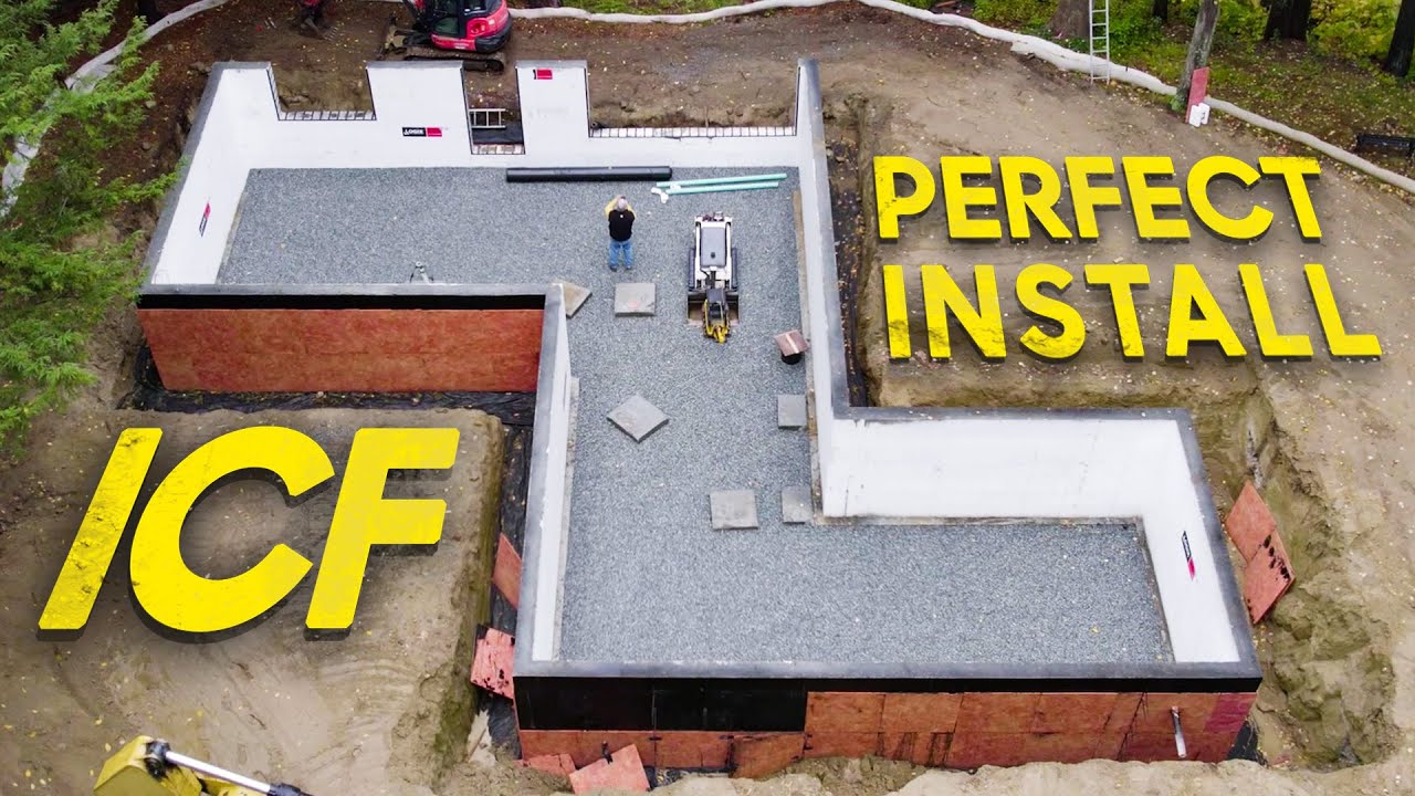 Фундамент ICF с изолирующим ГРАВИЕМ?