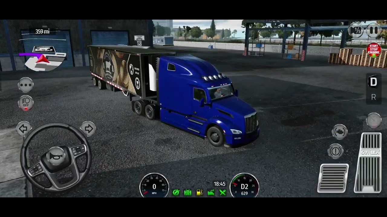 Trying out a new game. 