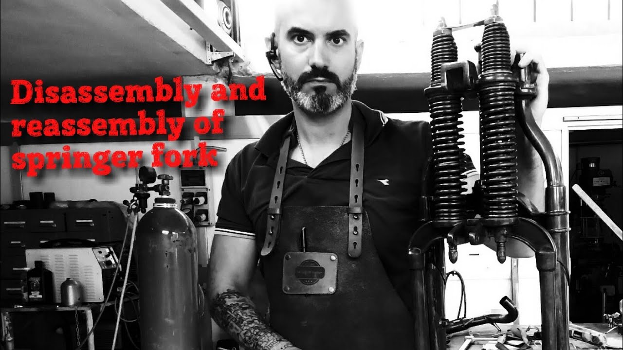 Smontaggio e rimontaggio forcella springer ( disassembly and reassembly of springer fork )