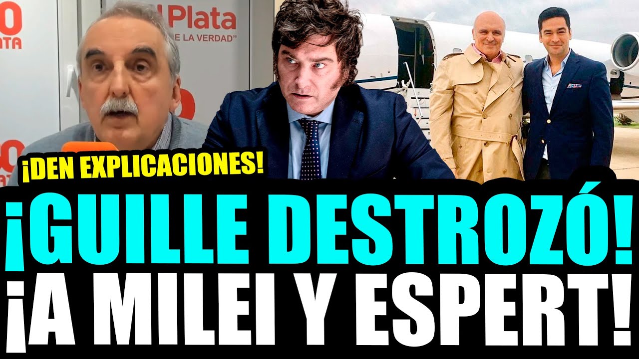 &iexcl;GUILLERMO MORENO DESTROZ&Oacute; A MILEI Y ESPERT POR LA PLATA DE FRED MACHADO!