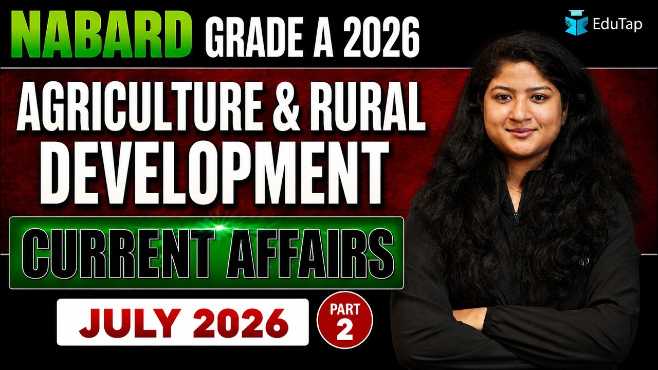 ARD Current Affairs For NABARD Grade A 2026 | NABARD Grade A ARD General Awareness Preparation 2026