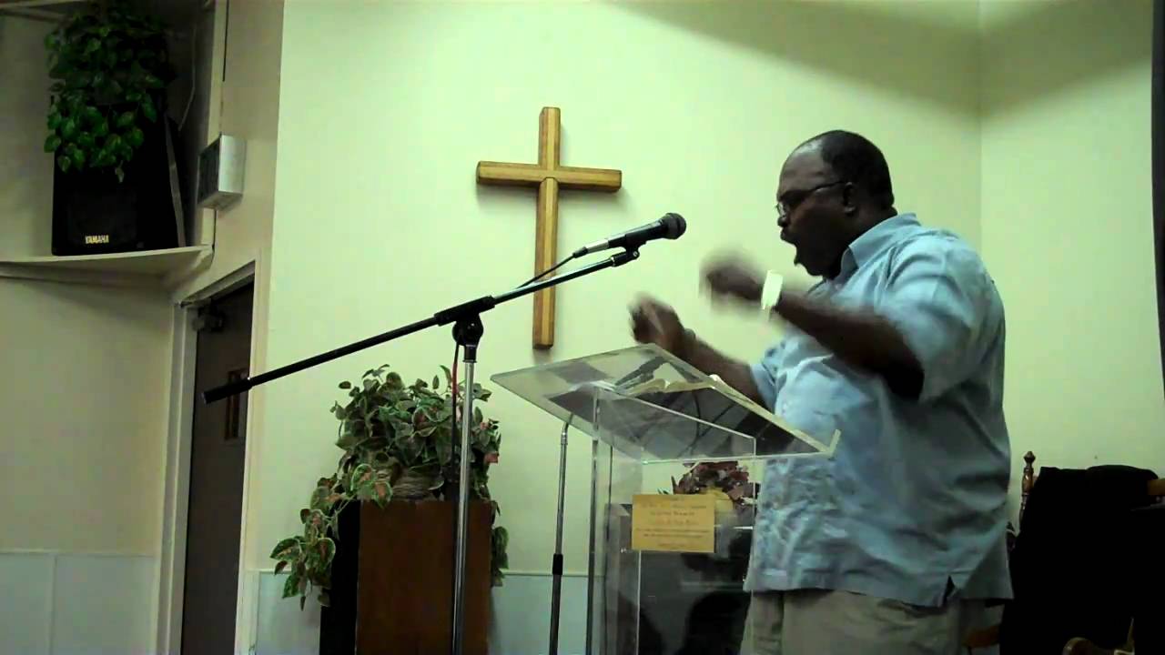DR. JOHN OJEWOLE PREACHING AT RESCUE MISSION RICHMOND