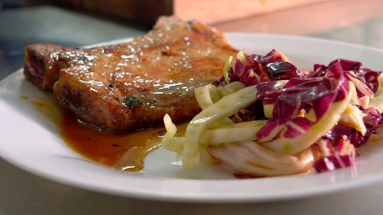 BIFE CON ENSALADA / Colo Rubaja #cocina #carne #bife #masterclass #lcyl20