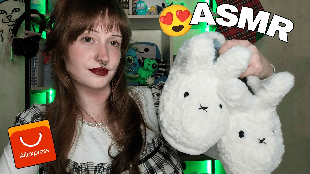 ASMR : UNBOXING ALIEXPRESS  (je suis choquée de la qualité😲)